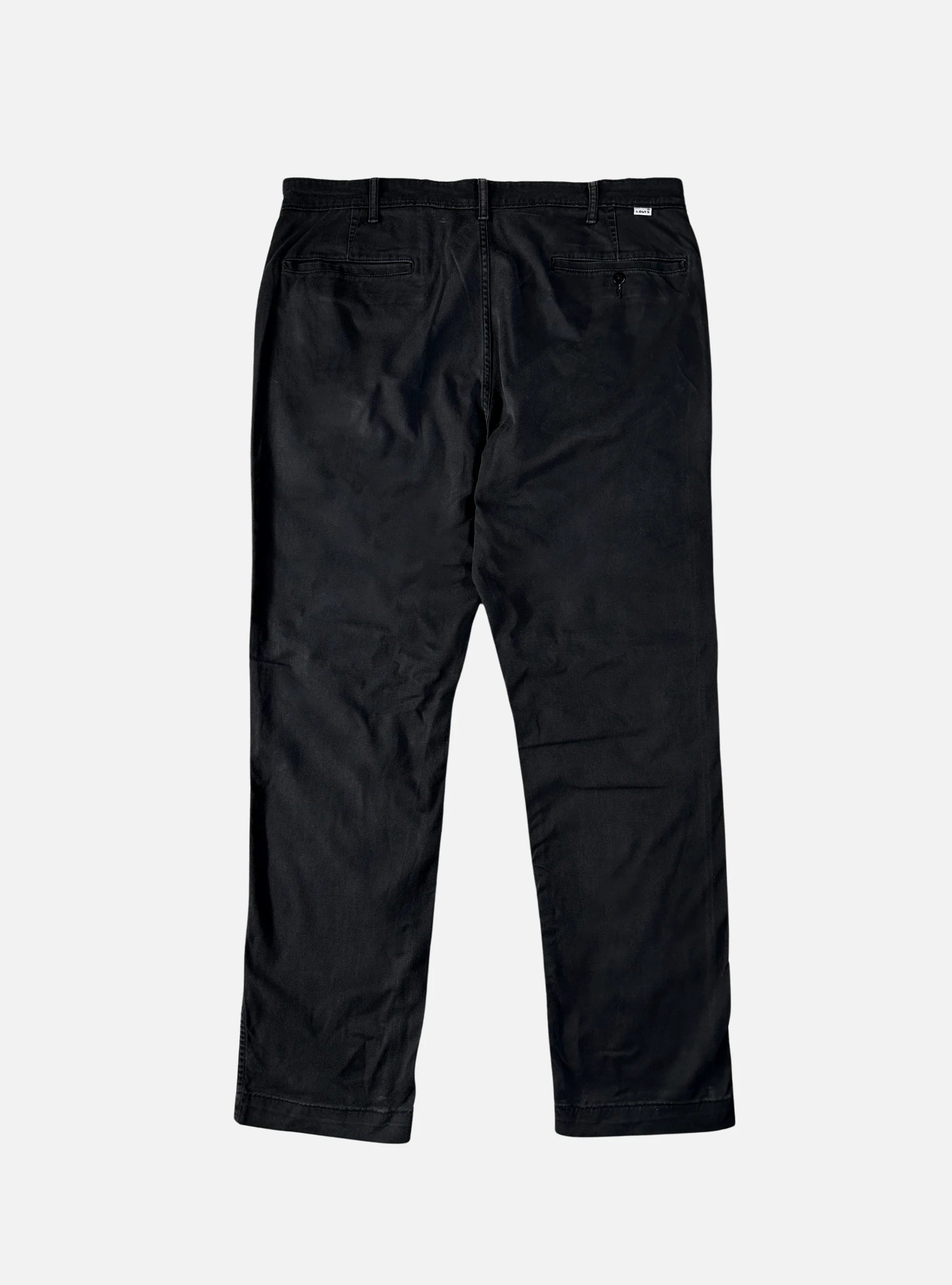 Mens Black Cotton Chino by Levi's — 38 waist