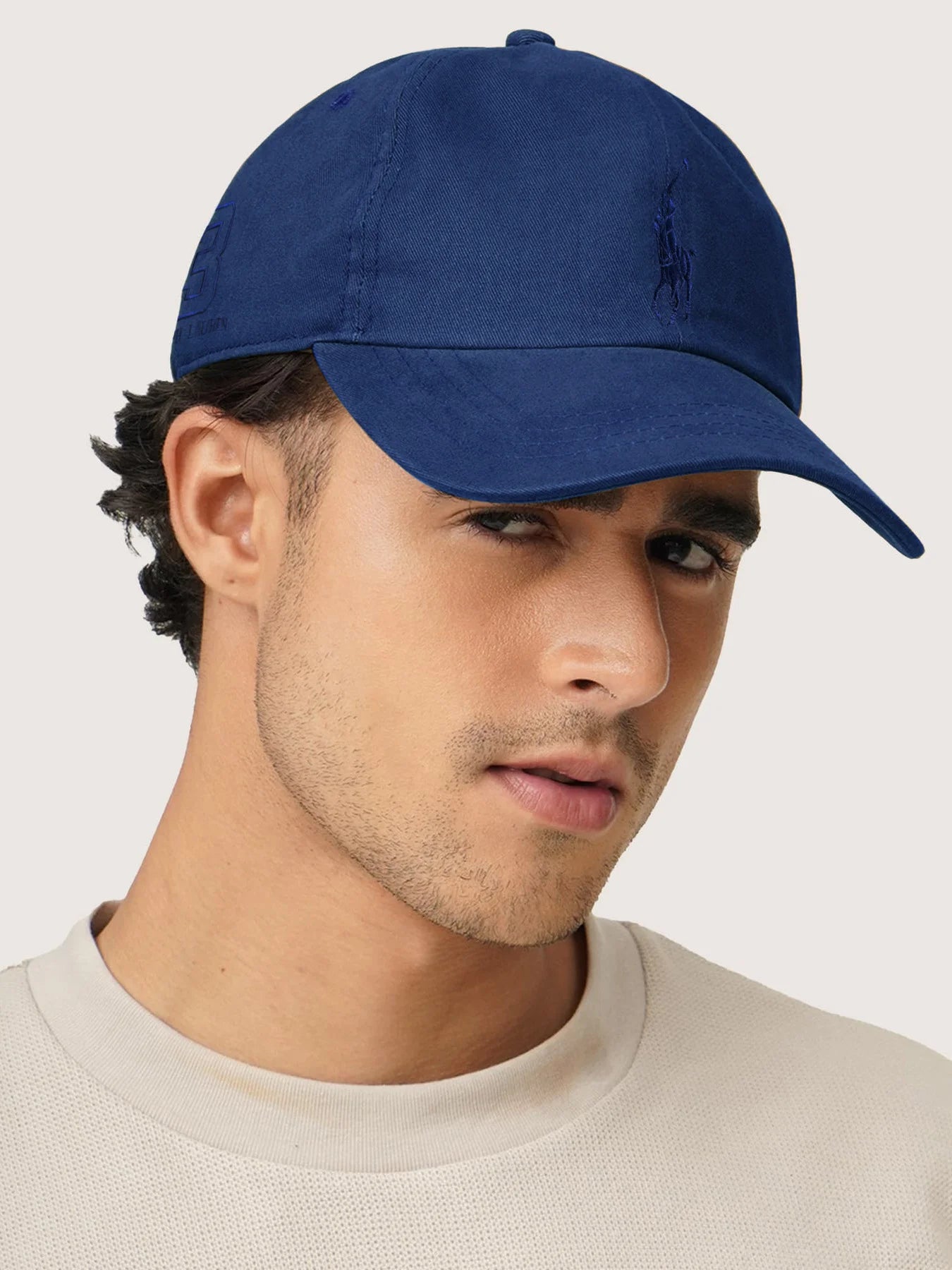 Unisex Brand New Large Pony Embroidered Sport Cap by Ralph Lauren